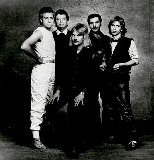 Styx in a 1983 A&M Records publicity photo