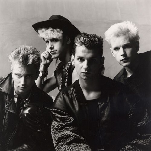 Depeche Mode in a 1985 press photo