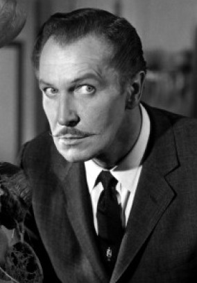 Vincent Price in a film still from House on Haunted Hill